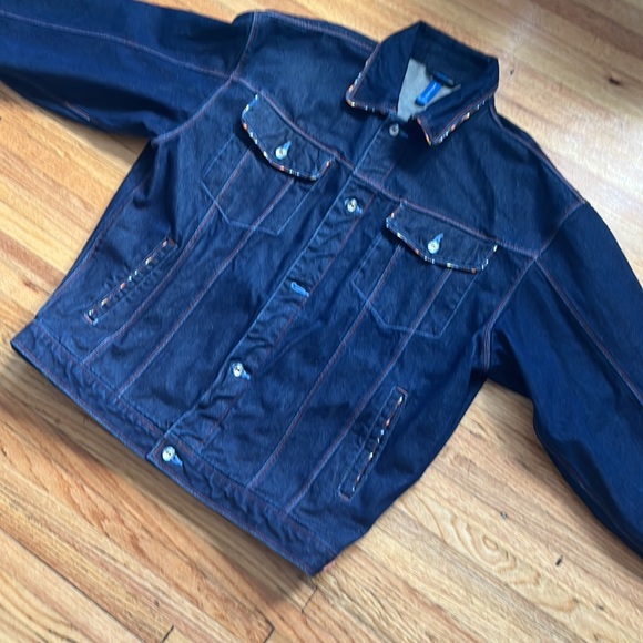 Vintage Platinum Fubu Fat Albert Jean Jacket / XL / RARE - Picture 3 of 10